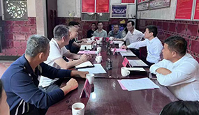 鉴黑担保网参与集美区长倪杰调研叶厝社区城中村刷新提升工作